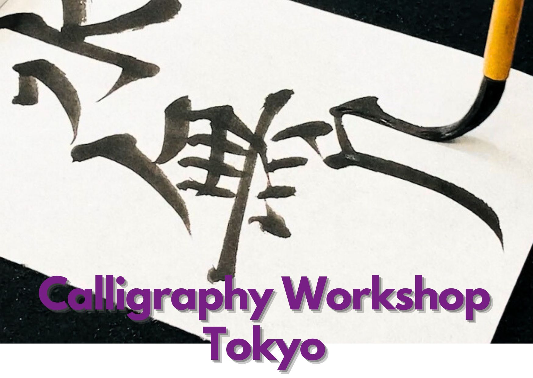 Calligraphy Workshop Tokyo